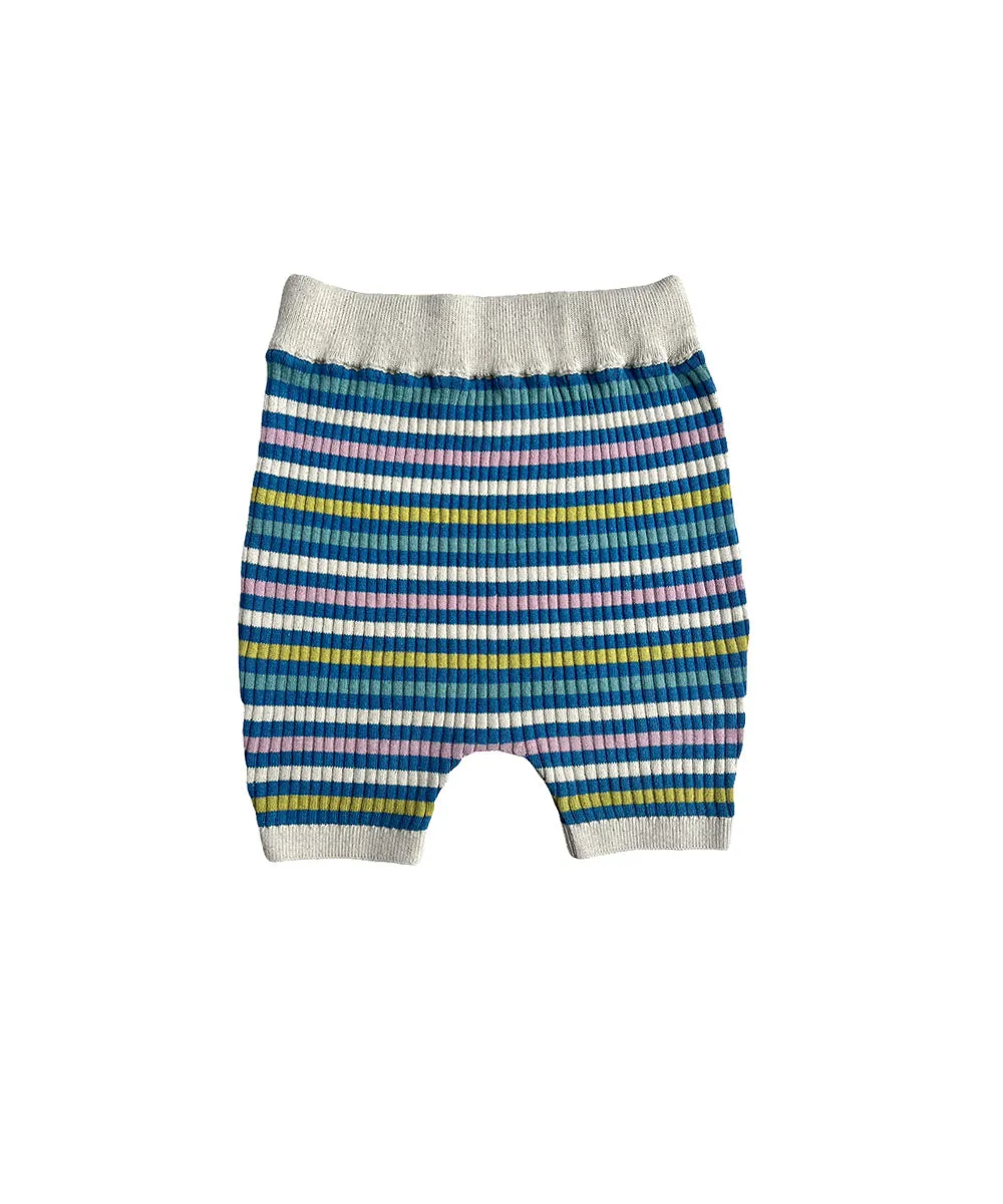 Aeron Shorts Cobalt Stripe - Child