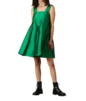 Ali Golden - Pleated Mini Dress