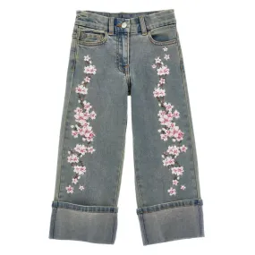 Blossom Embroidered "Bambi" Jeans