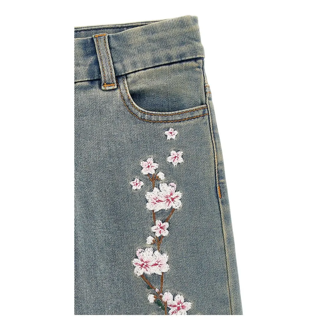 Blossom Embroidered "Bambi" Jeans