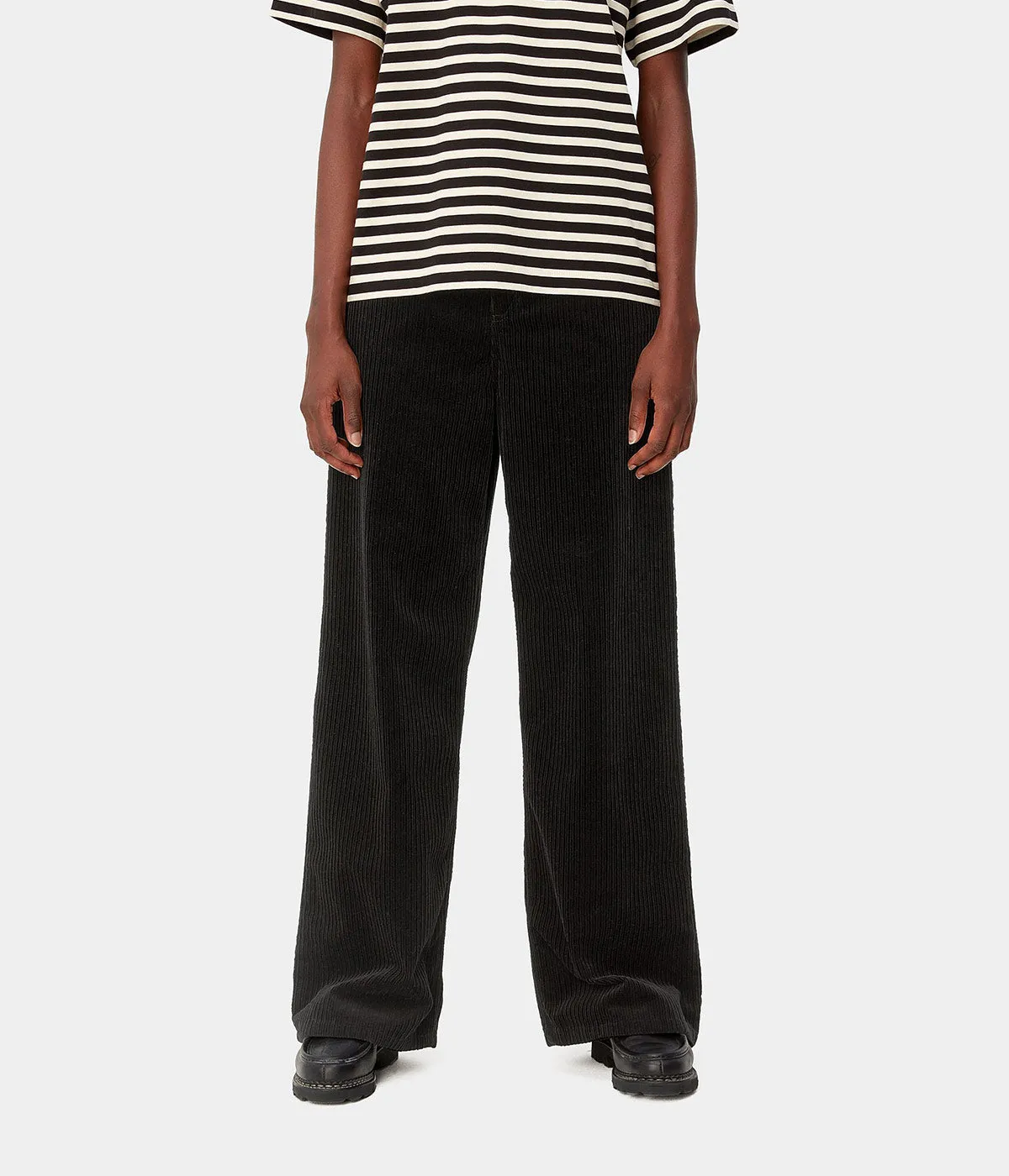 CARHARTT WIP WOMENS JENS PANT CORDUROY I032258 BLACK