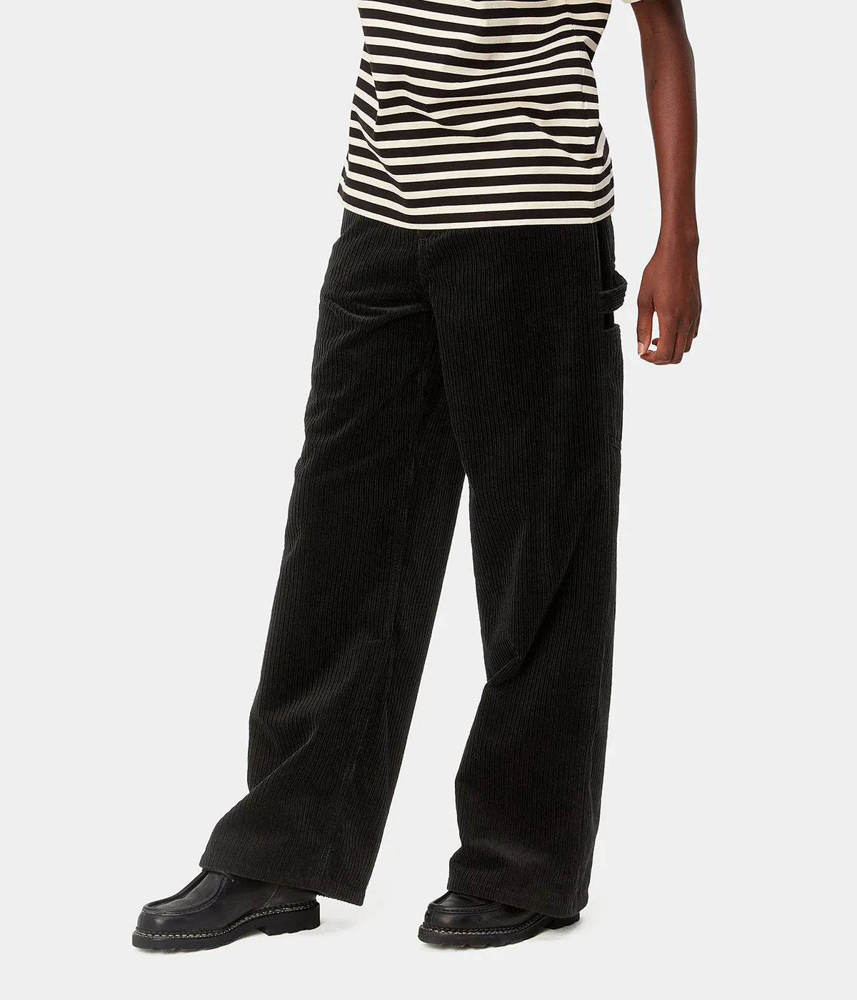 CARHARTT WIP WOMENS JENS PANT CORDUROY I032258 BLACK