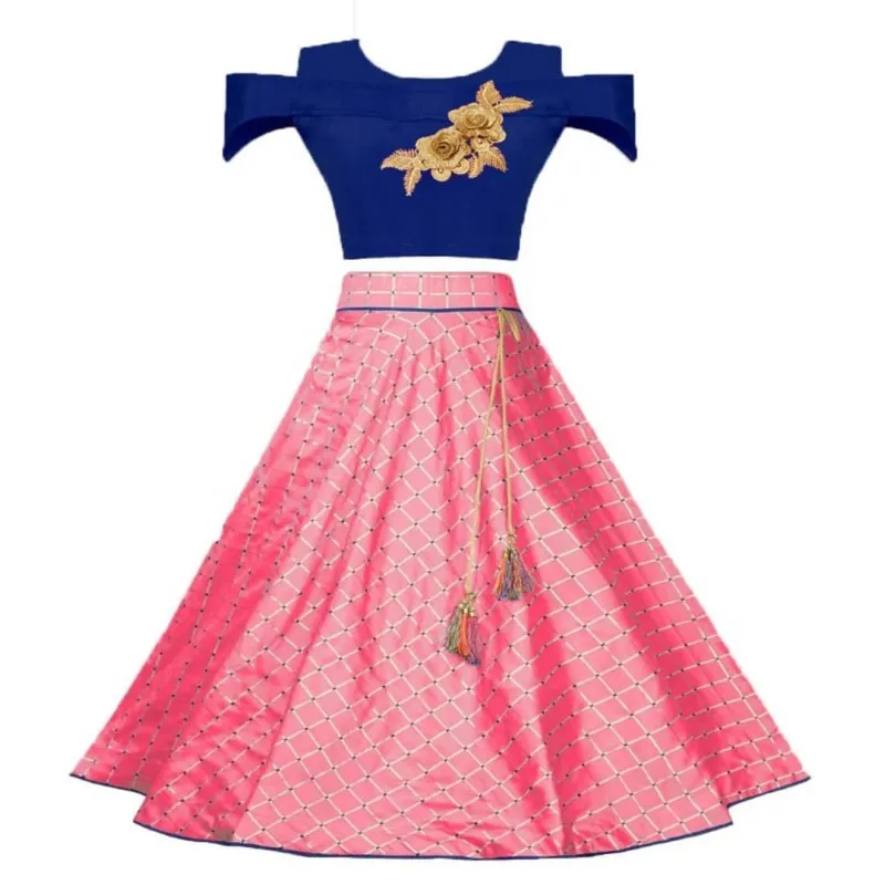 chex cross tameta lehnga choli