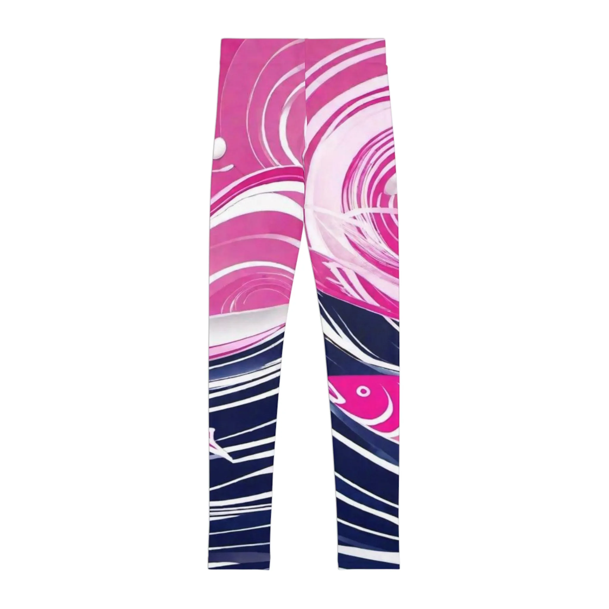 Dark Ocean Youth Leggings