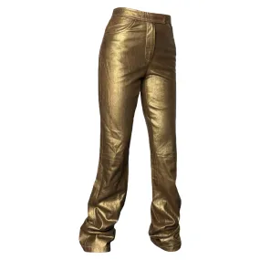 DKNY Leather Pants (S)