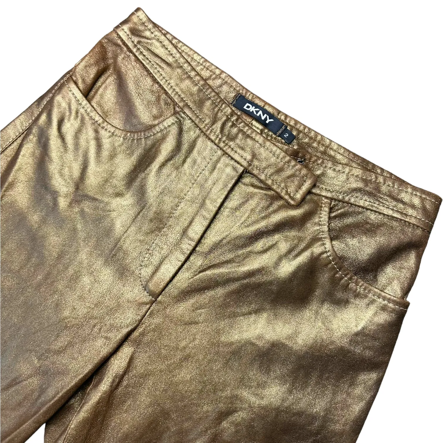 DKNY Leather Pants (S)