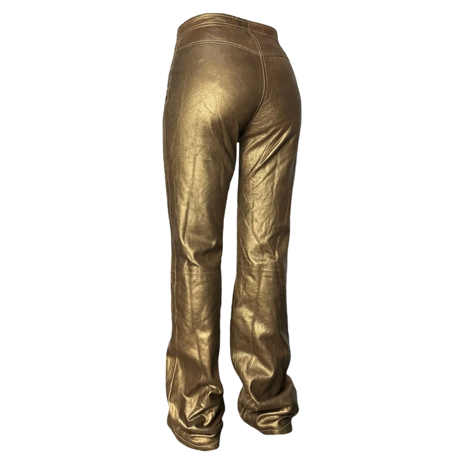 DKNY Leather Pants (S)