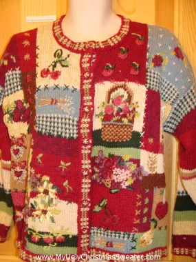 Red Horrible Anytime Funny Ugly Sweater