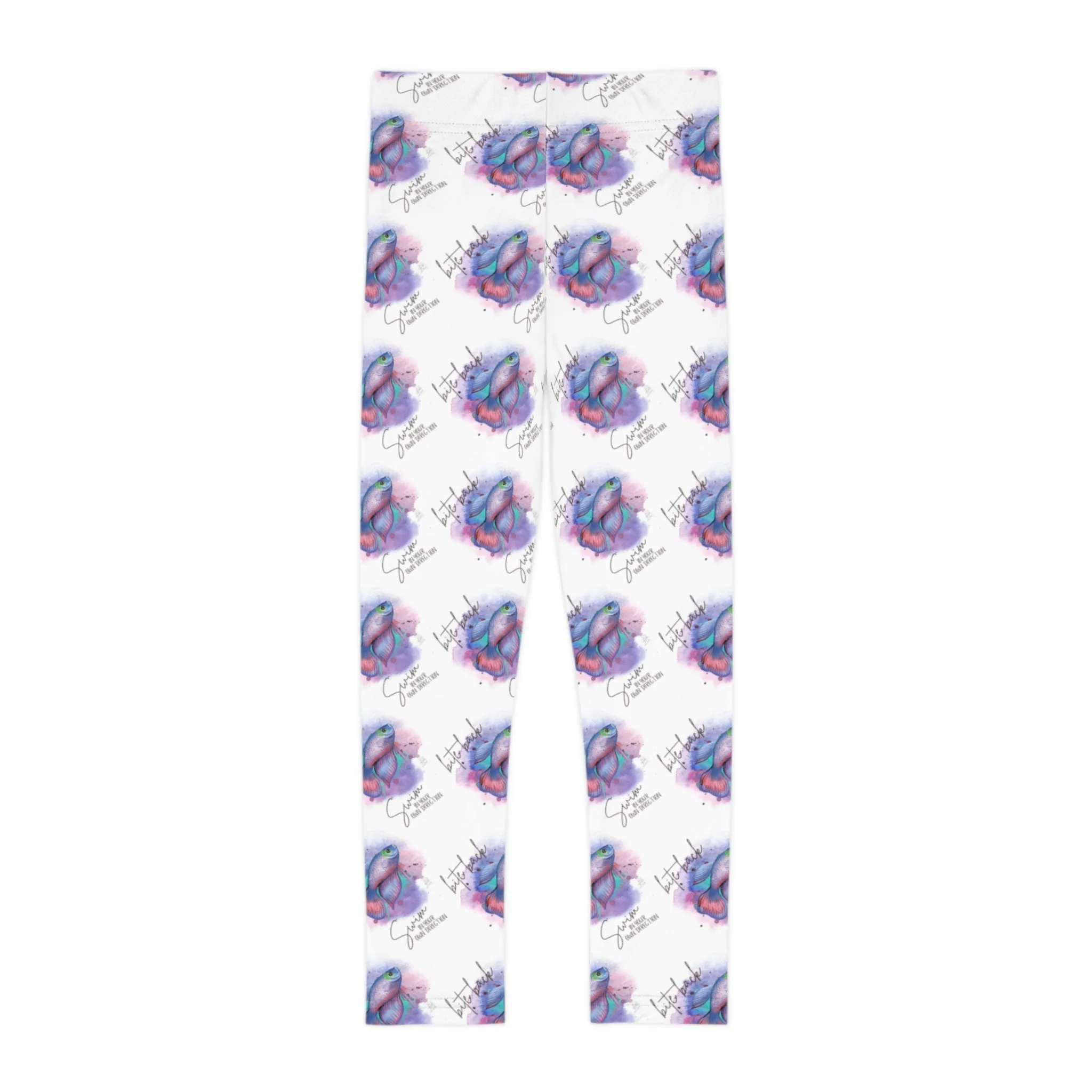 Swim in your own Direction Kids Leggings