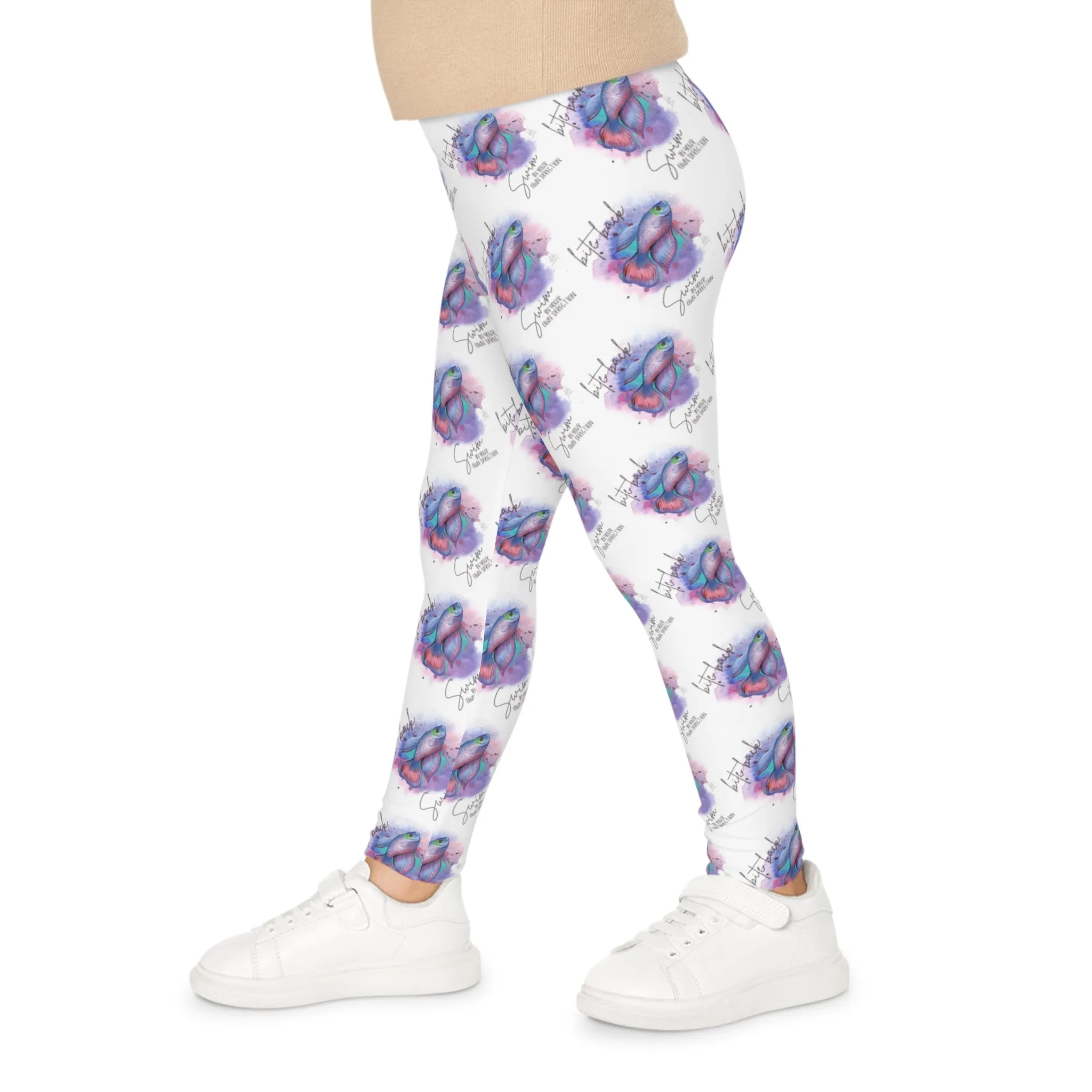 Swim in your own Direction Kids Leggings