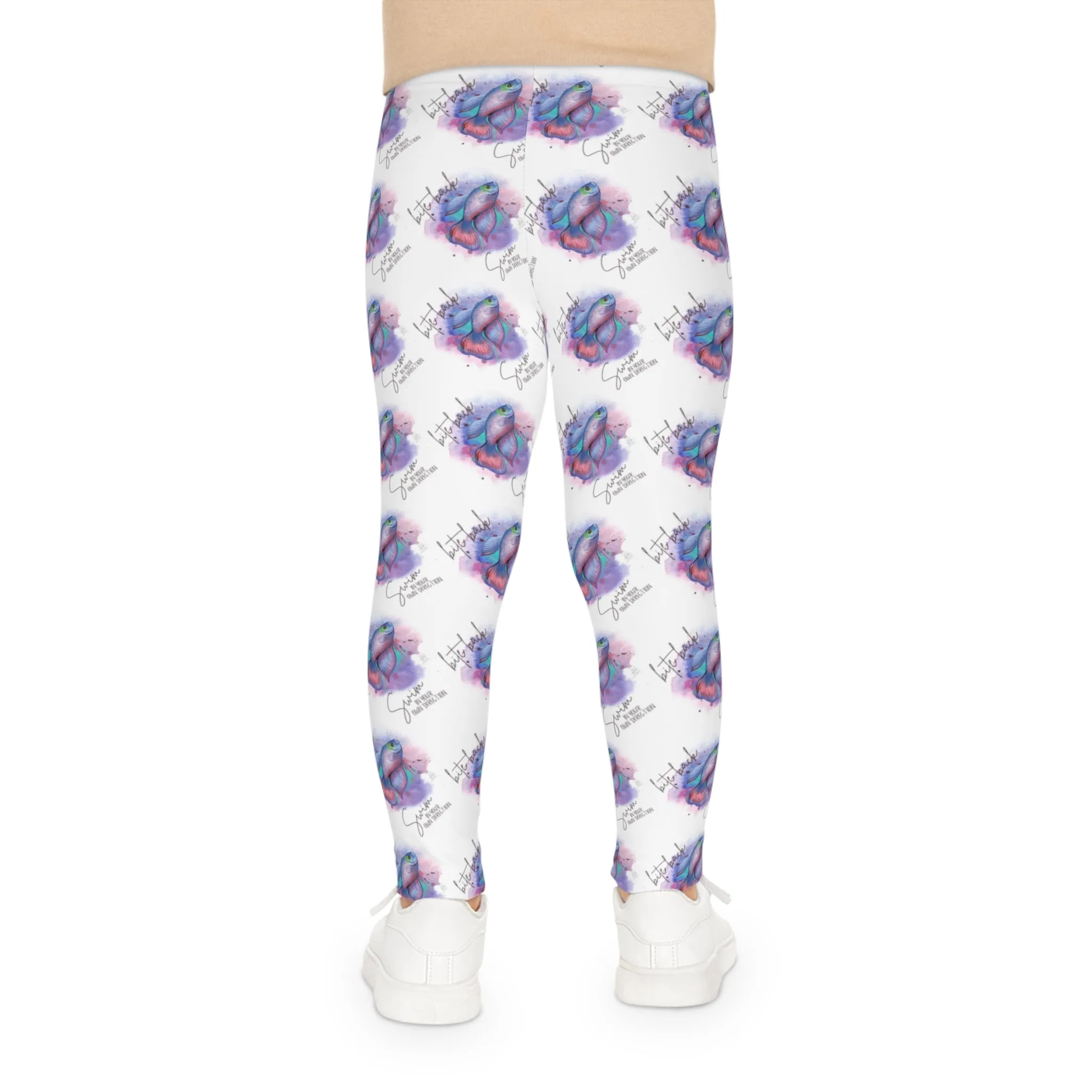 Swim in your own Direction Kids Leggings
