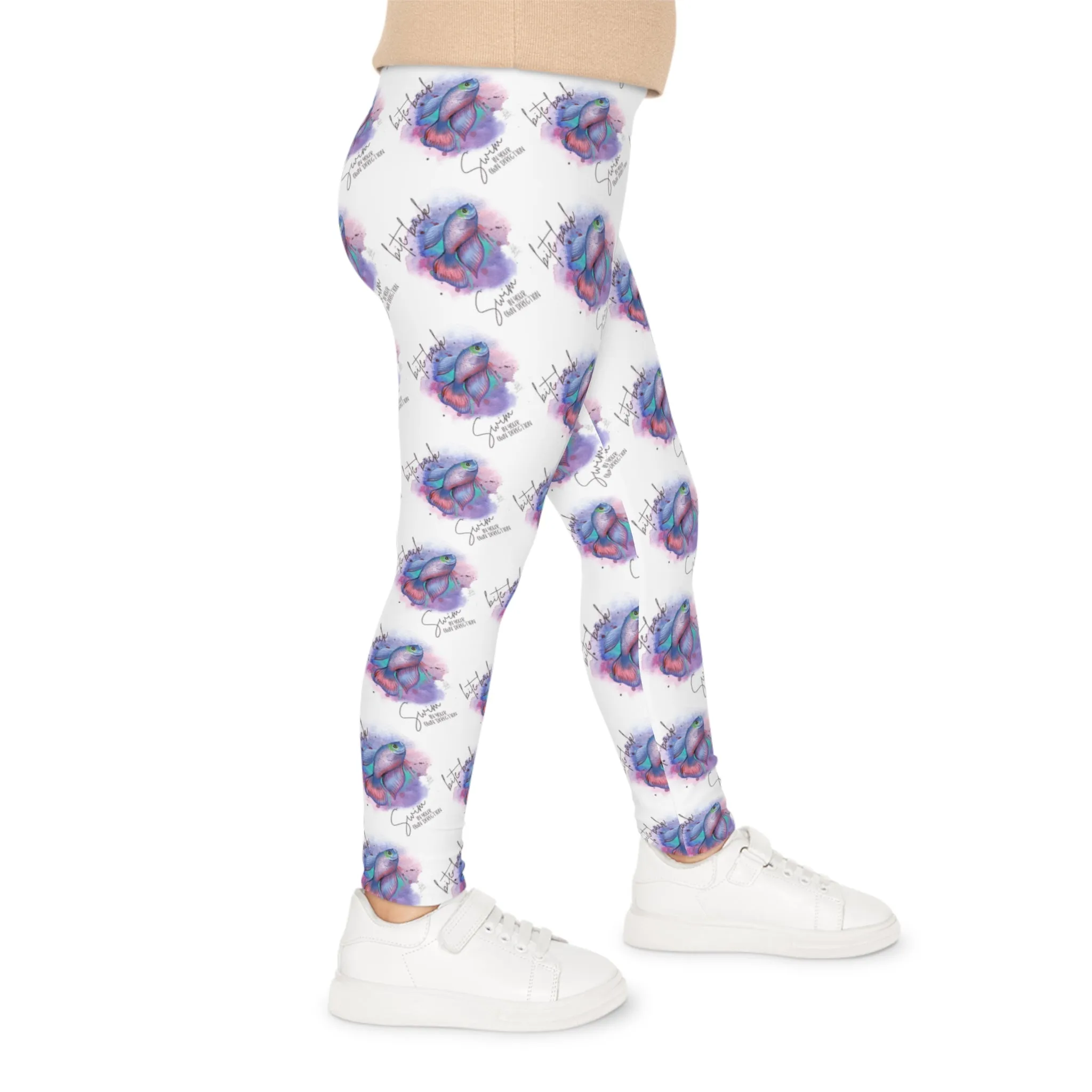Swim in your own Direction Kids Leggings
