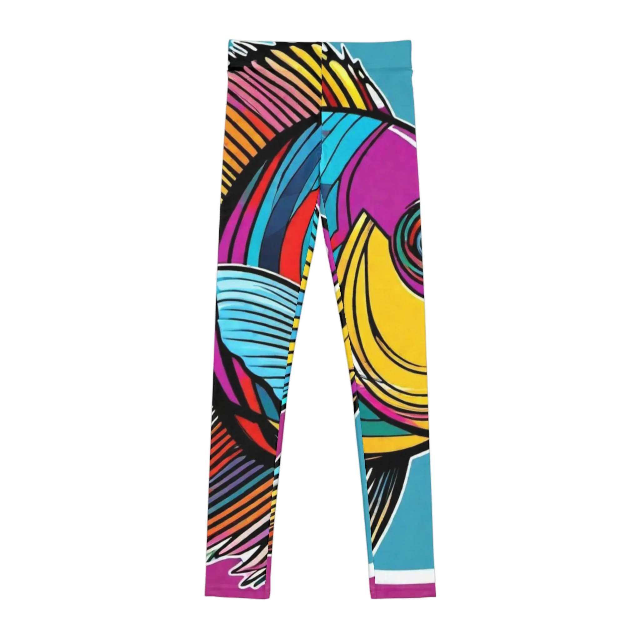 Vibrant Snapper Youth Leggings