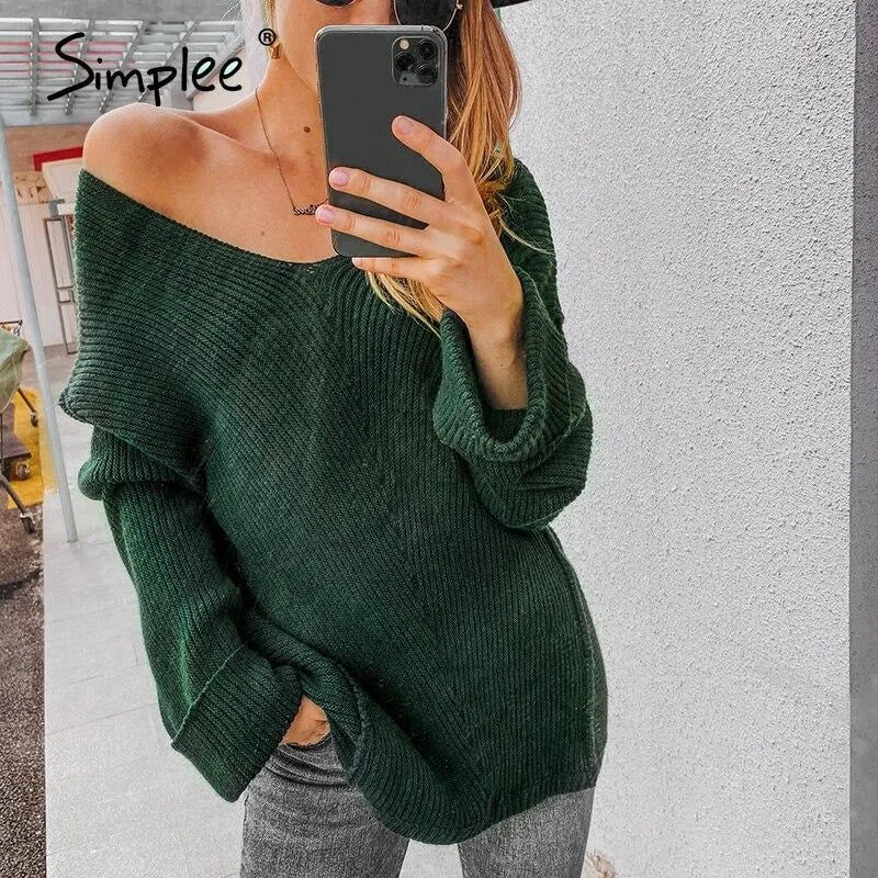 Women's Sweaters V Neck